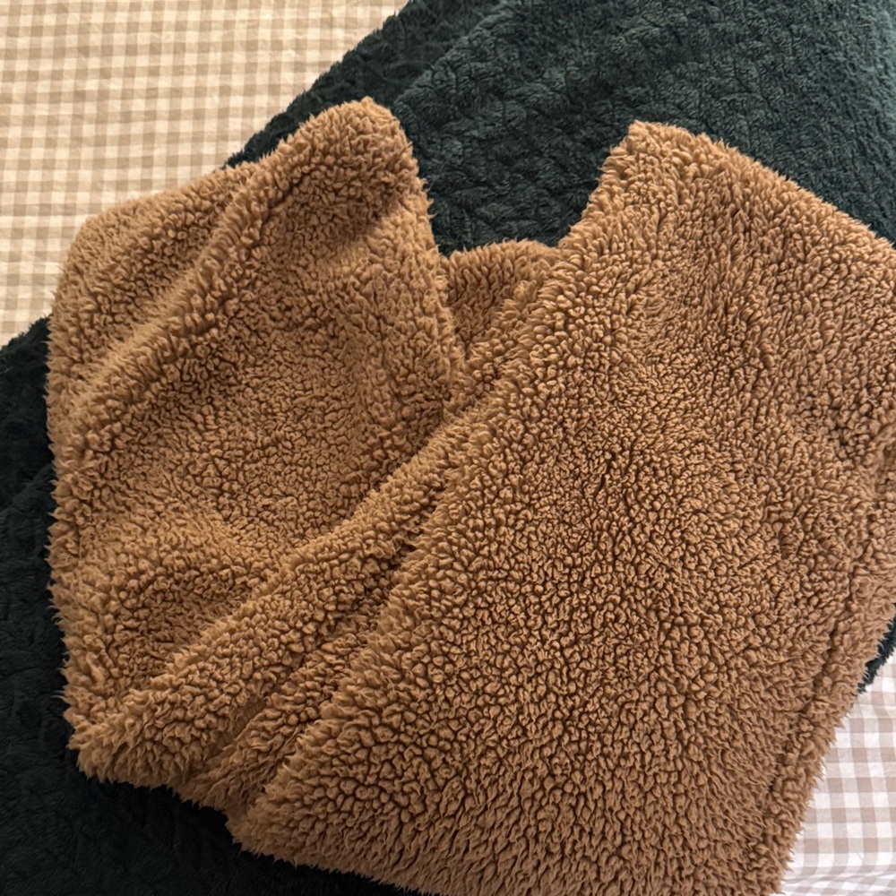 UGG Tan Sherpa Scarf